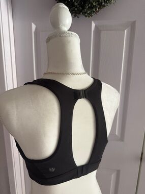 Athleta Black Racerback Sports Bra